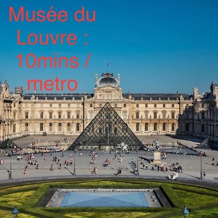 Studio 10 Mins Walk Eiffel Tower, Paris 16 Bagian luar foto